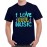 Men's Love Soul Music Graphic Printed T-shirt