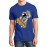 Men's Moon Ride Runner Graphic Printed T-shirt