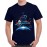 Men's Music Astronaut Graphic Printed T-shirt