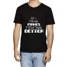Men's Music Makes Graphic Printed T-shirt