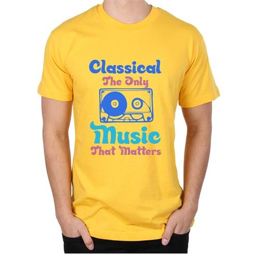 Men's Music Matters Graphic Printed T-shirt
