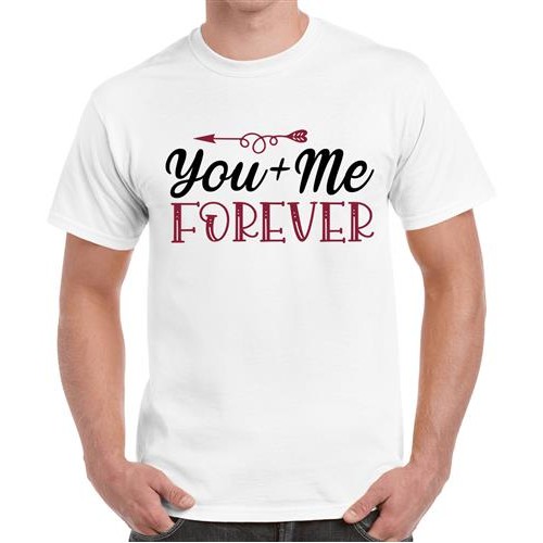 You Me Forever Graphic Printed T-shirt