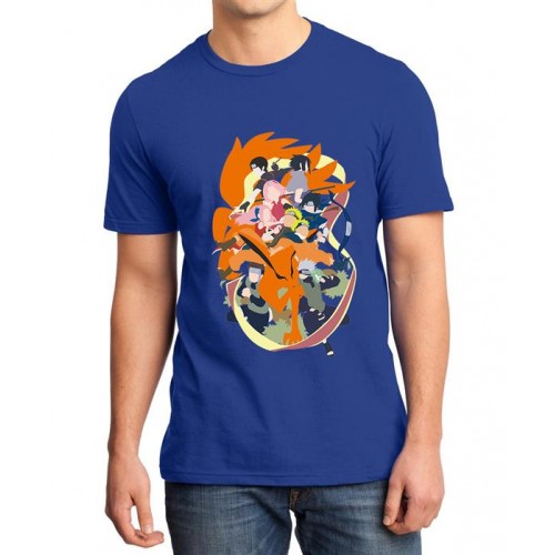 Naruto Nine Tails Graphic Printed T-shirt