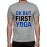 Men's Ok First Yoga Graphic Printed T-shirt
