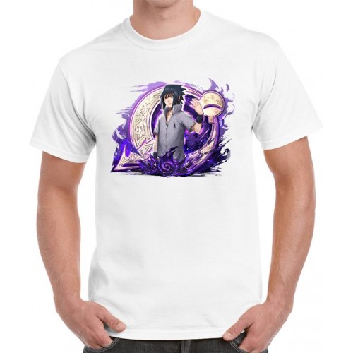 Sasuke Uchiha Graphic Printed T-shirt