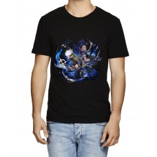 Super Fighter Anime Graphic Printed T-shirt
