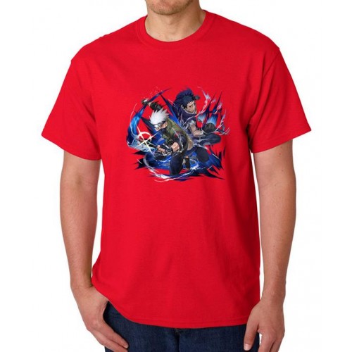 Super Fighter Anime Graphic Printed T-shirt