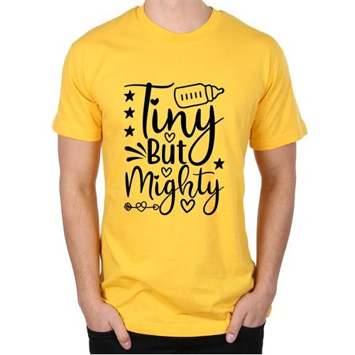 Tiny But Mighty Graphic Printed T-shirt