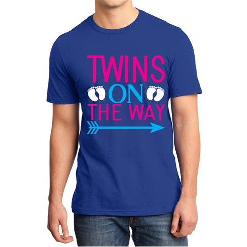 Twins On The Way Graphic Printed T-shirt
