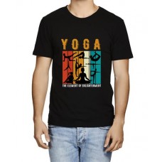 Men's Yoga Element Graphic Printed T-shirt