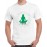 Men's Yoga Lotus Flower Graphic Printed T-shirt