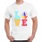 Men's Yoga Love Graphic Printed T-shirt