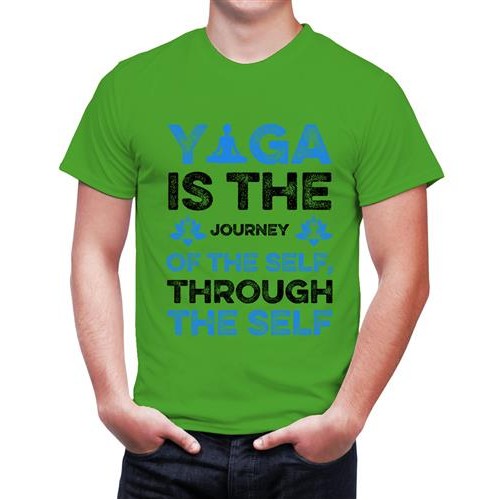 Yoga Is The Journey Of The Self, Through The Self Graphic Printed T-shirt