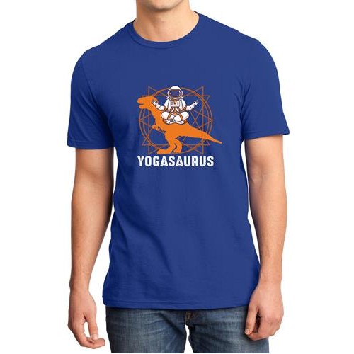 Men's Yogasaurus Graphic Printed T-shirt
