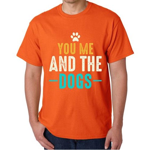 You Me And The Dogs Graphic Printed T-shirt