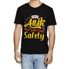 Men's You Will Find Safety Graphic Printed T-shirt