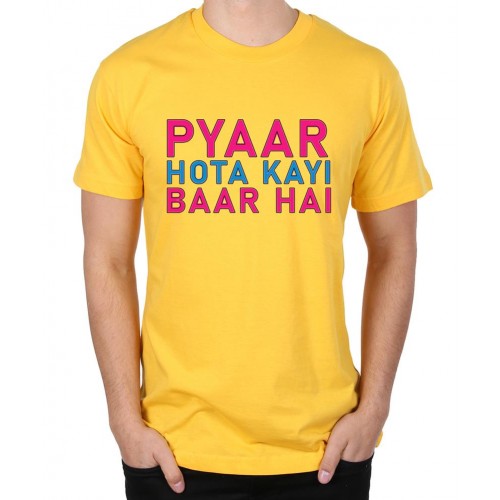 Pyaar Hota Kayi Baar Hai T-shirt