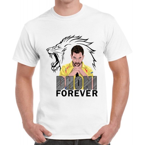 Thala Dhoni Forever Graphic Printed T-shirt