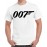 Men's Cotton Graphic Printed Half Sleeve T-Shirt - 007 Gun