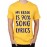 Caseria Men's Cotton Graphic Printed Half Sleeve T-Shirt - 90 Percent Song Lyrics