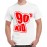 Caseria Men's Cotton Graphic Printed Half Sleeve T-Shirt - 90s Kid