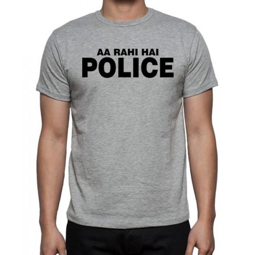 Aa Rahi Hai Police Graphic Printed T-shirt