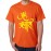 Caseria Men's Cotton Graphic Printed Half Sleeve T-Shirt - Aham Brahmasmi