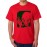 Men's Cotton Graphic Printed Half Sleeve T-Shirt - Alien Smoke