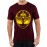 Caseria Men's Cotton Graphic Printed Half Sleeve T-Shirt - Alien Third Eye