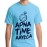 Caseria Men's Cotton Graphic Printed Half Sleeve T-Shirt - Apna Time Ayega