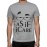 Caseria Men's Cotton Graphic Printed Half Sleeve T-Shirt - As If I Care