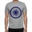 Caseria Men's Cotton Graphic Printed Half Sleeve T-Shirt - Ashoka Chakra