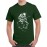 Caseria Men's Cotton Graphic Printed Half Sleeve T-Shirt - Astronaut Guitar