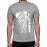 Men's Cotton Graphic Printed Half Sleeve T-Shirt - Astronaut Skateboard