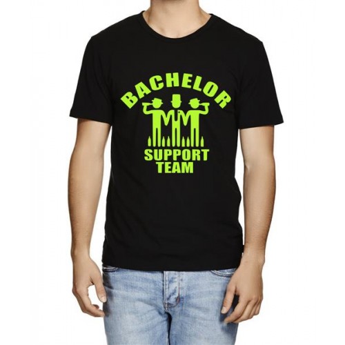 Bachelor Support Team Graphic Printed T-shirt