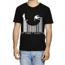 Barcode Graphic Printed T-shirt