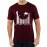 Caseria Men's Cotton Graphic Printed Half Sleeve T-Shirt - Barcode Skate