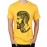 Caseria Men's Cotton Graphic Printed Half Sleeve T-Shirt - Beard Man Tattoo