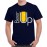 Men's Cotton Graphic Printed Half Sleeve T-Shirt - Beer Upp
