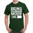 Caseria Men's Cotton Graphic Printed Half Sleeve T-Shirt - Being Human Mode On
