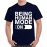 Caseria Men's Cotton Graphic Printed Half Sleeve T-Shirt - Being Human Mode On