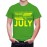 Caseria Men's Cotton Graphic Printed Half Sleeve T-Shirt - Best Born In July