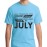 Men's Cotton Graphic Printed Half Sleeve T-Shirt - Best Born In July