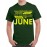 Men's Cotton Graphic Printed Half Sleeve T-Shirt - Best Born In June