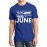 Caseria Men's Cotton Graphic Printed Half Sleeve T-Shirt - Best Born In June