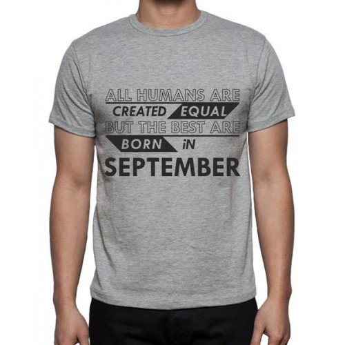 Best Are Born In September Graphic Printed T-shirt