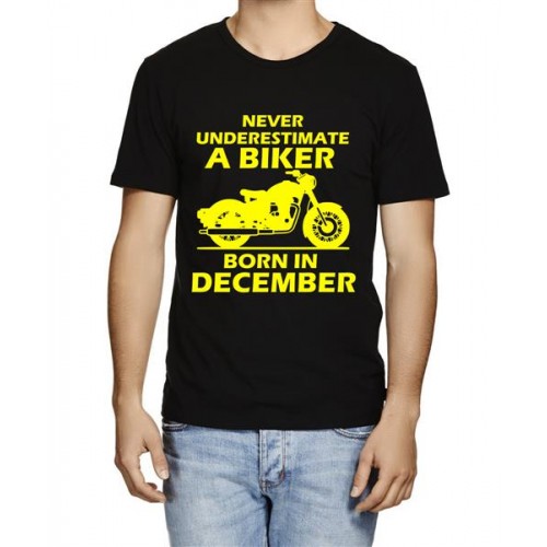 A Biker Born In December T-shirt