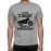 Caseria Men's Cotton Graphic Printed Half Sleeve T-Shirt - Biker Born In February