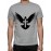 Men's Cotton Graphic Printed Half Sleeve T-Shirt - Bird Cross