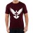 Men's Cotton Graphic Printed Half Sleeve T-Shirt - Bird Cross